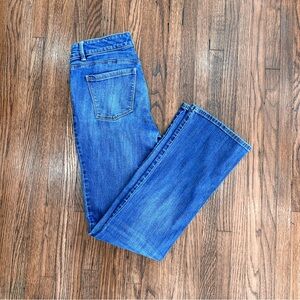 Classic Women's Blue Boot Cut Jeans